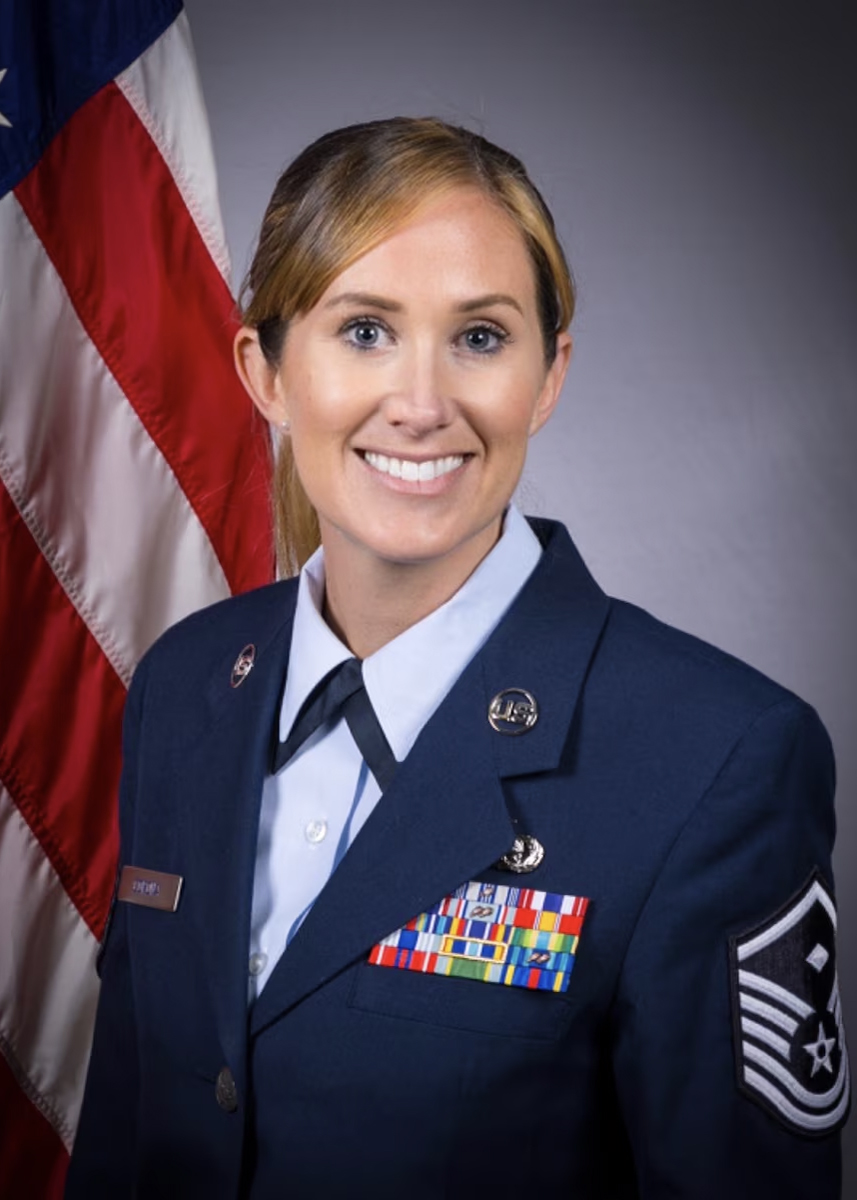 Master Sgt. Sarah E. Corona official photo