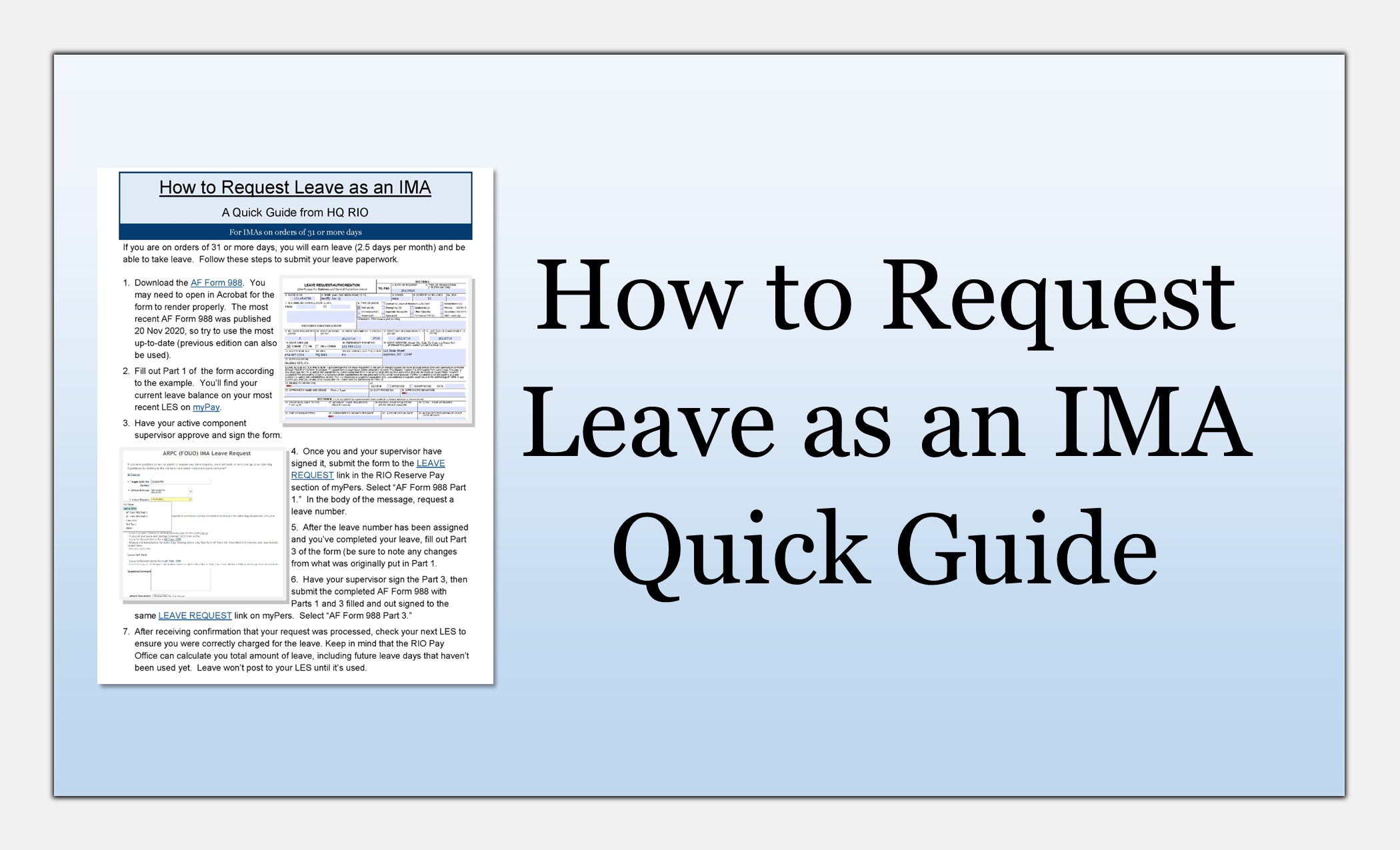 How to Request Leave Quick Guide thumbnail link